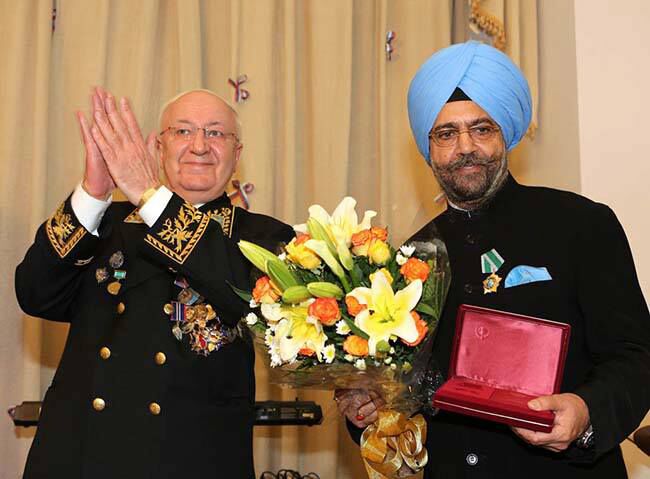 Dalbir Singh Friendship highest award of honour given to a foreign national by the Russian President